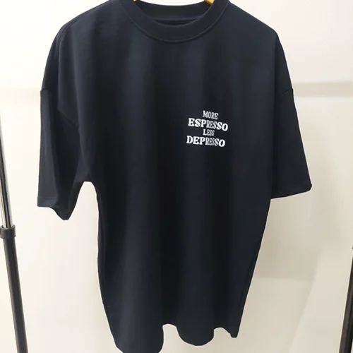 MORE ESPRESSO OVERSIZED BLAK FRONT